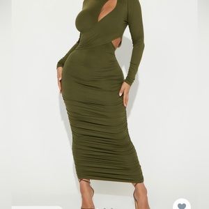 Fashionova cut out dress